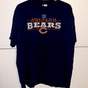 Chicago Bears North Division NFL Team Apparel Blue T-shirt- XXL